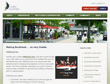 Tablet Screenshot of livablebuckhead.com